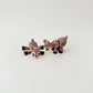 Detailed deer fidget toy with moveable legs and head, available as a Rudolph with red nose or a traditional deer.