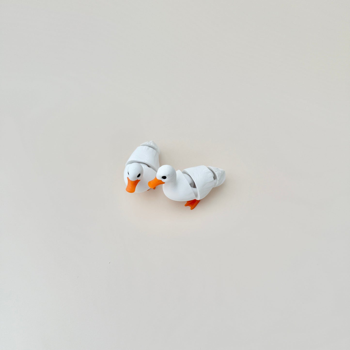 One-of-a-kind duck fidget toy with realistic details, designed for stress relief and sensory enjoyment.

