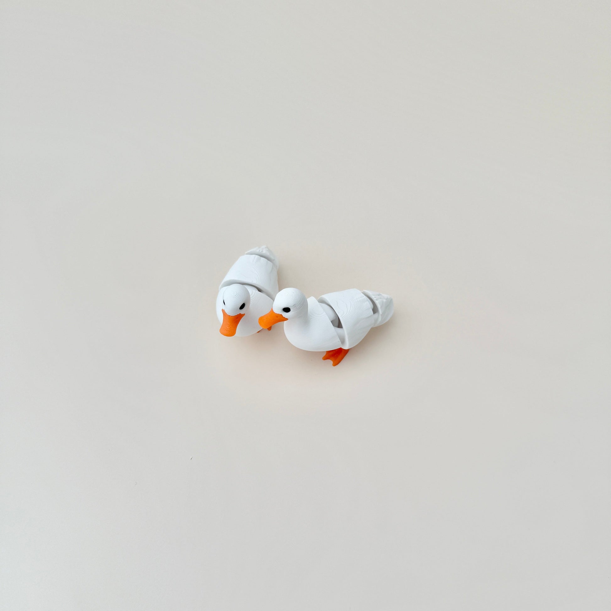 One-of-a-kind duck fidget toy with realistic details, designed for stress relief and sensory enjoyment.

