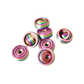 Rainbow fidget spinner with a colourful gradient design, perfect for stress relief and sensory play.